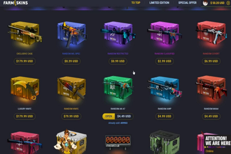 2019csgo饰品价格对比